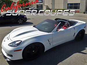 California Super Coupe/ CSC Supercharger Hood-C6 Corvette