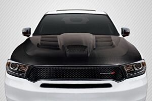 Extreme Dimensions 2011-2023 Dodge Durango Carbon Creations Viper Hood - 1 Piece
