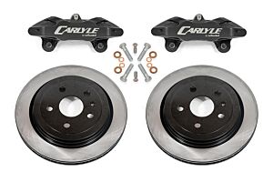 BMR Suspensions Brake Kit For 15" Conversion, Solid Rotors, Black Calipers (10-15 Chevy Camaro)