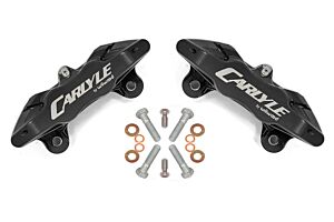 BMR Suspensions Brake Calipers Only For 15" Conversion Kit, Black (15-19 Cadillac CTS-V)