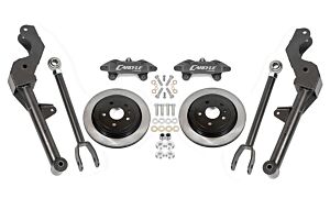 BMR 15" Conversion Kit By Carlyle Racing, Solid Rotors, Black Calipers (08-09 G8)