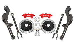 BMR 15" 15" Conversion Kit By Carlyle Racing, Drilled And Slotted Rotors, Red Calipers (08-09 G8)