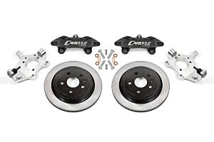 BMR Suspensions 15" Conversion Kit By Carlyle Racing, Solid Rotors, Black Calipers (05-13 Corvette) (DRP550)