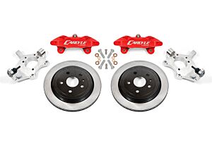BMR Suspensions 15" Conversion Kit By Carlyle Racing, Solid Rotors, Red Calipers (05-13 Corvette)