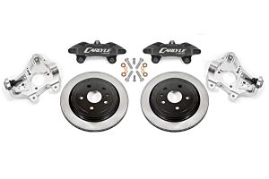 BMR Suspensions 17" Conversion Kit By Carlyle Racing, Solid Rotors, Black Calipers