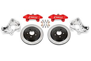 BMR Suspensions 17" Conversion Kit By Carlyle Racing, Solid Rotors, Red Calipers