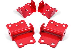 BMR Suspension Motor Mount Kit, Upper And Lower, Solid (MM331 And MM334) (82-92 GM F-body)
