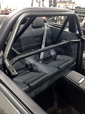 RPM Rollbars Mustang 2015+ Convertible S550 Roll bar w/ FREE GoPro Style Action Camera & Harness Belt