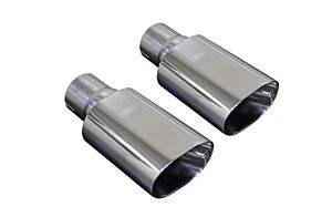 American Racing Headers ARH Chevelle Tips - Double Walled, Polished Stainless Steel