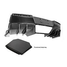 APR Performance Chevrolet Corvette C7 Z06 Rear Diffuser 2014-Up With Under-Tray Version 2
