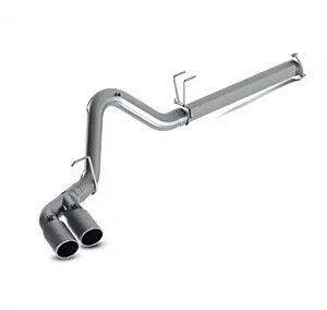 MBRP T409 Stainless Steel 4" DPF Back Single Dual Outlet XP Series (Ford F-250 | F-350 | F-450 6.7L 2011-2016)