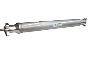 DSS Driveshaft Shop GMC6A-2-E CHEVROLET CORVETTE 2006-2013 C6 Automatic 3.5'' Aluminum Heavy Duty Driveshaft (Torque Tube) 12mm bolts ELIMINATES COUPLERS