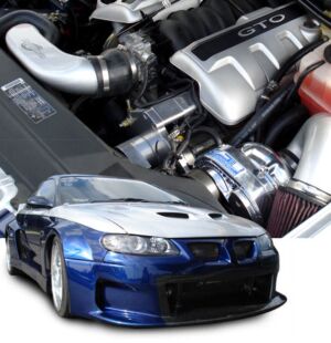 Procharger HO Intercooled system with P-1SC-1 supercharger CARB Legal (Pontiac GTO LS1 2004-2005)
