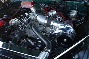 Procharger Chevy SBC & BBC Serpentine HO Intercooled Kit With P-1SC For Aftermarket EFI/CARB
