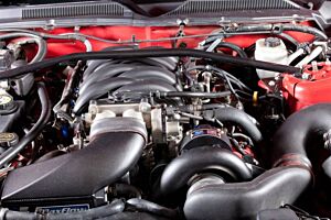 Vortech Tuner Kit w/V-3 Si & Charge Cooler Black Finish (2010 Mustang GT)