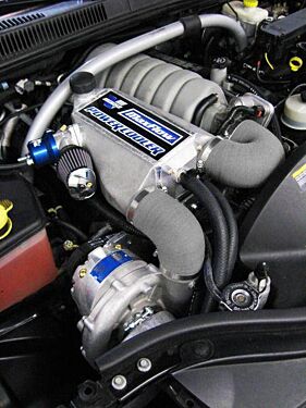 Vortech Tuner Kit w/V-2 Ti & Charge Cooler Polished (06-10 6.1L SRT8 Jeep Grand Cherokee)