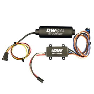DeatschWerks (DW650iL Series 650LPH In-Line External Fuel Pump w/ Single/Dual-Speed Controller) 9-650-C105