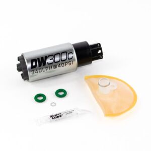 DeatschWerks (340lph DW300C Compact Fuel Pump w/ 06-11 Civic Set Up Kit (w/o Mounting Clips) 9-307-1008