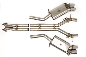 Billy Boat B&B Chevy Camaro SS ZL1 Cat Back Exhaust System - Automatic (Round Tips) FBOD-0730
