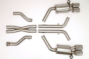 Billy Boat B&B Chevy C4 Corvette ZR1 Fusion Cat Back Exhaust System (Oval Tips) FCOR-0011