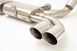 Billy Boat B&B Chevy C5 Corvette Fusion Axle Back Exhaust System (Round Tips) FCOR-0150