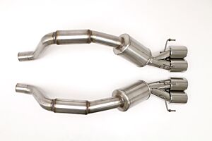 Billy Boat B&B Chevy C6 Corvette Z06 ZR1 Bullet Axle Back Exhaust System (Round Tips) FCOR-0465