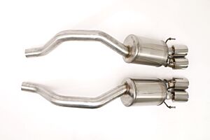 Billy Boat B&B Chevy C6 Corvette Z06 ZR1 Fusion Gen. 3 Axle Back Exhaust System (Round Tips) FCOR-0566