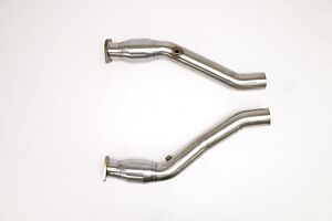 Billy Boat B&B Cadillac CTS-V Front Pipes with High-Flow Cats (FDOM-0313)