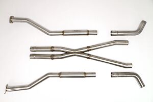 Billy Boat B&B Cadillac CTS-V Gen2 Center Pipes and X-Pipe only 2.5" (to factory mufflers) FDOM-0321