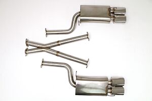 Billy Boat B&B Nissan 300ZX Twin Turbo Cat Back Exhaust System 2-1/2" (Oval Tips) FPIM-0035