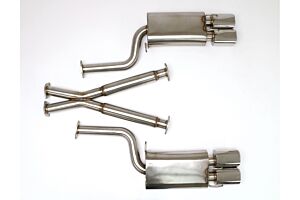 Billy Boat B&B Nissan 300ZX Non-Turbo Cat Back Exhaust System 2 1/2" (Oval Tips) FPIM-0065