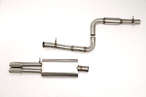 Billy Boat B&B VW MK4 Jetta Cat Back Exhaust System 3" with Twin Tips (Round Tips) FPIM-0210