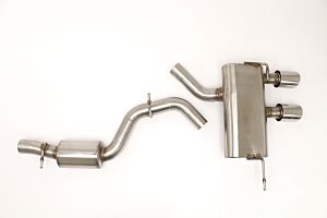 Billy Boat B&B VW Golf R Cat Back Exhaust System with 4" Round Tips (FPIM-0360)
