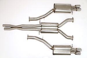 Billy Boat B&B Audi RS6 Cat Back Exhaust System (Round Tips) FPIM-0580