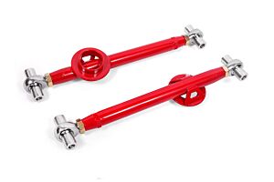 BMR Suspension Lower Control Arms, Chrome Moly, Double Adjustable, Rod Ends, W/ Spring Bracket (79-93 Mustang)