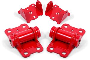 BMR Suspension Motor Mount Kit, Upper And Lower, Poly (MM331 And MM332) (82-92 GM F-body)