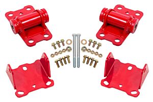 BMR Suspension Motor Mount Kit, Upper And Lower, Poly (78-87 GM G-Body) 
