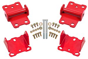 BMR Suspension Motor Mount Kit, Upper And Lower, Solid (78-87 GM G-Body) 