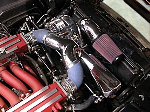 Paxton System w/ NOVI 2000 & Air-to-Water Charge Cooler Polished Finish (00-02 Viper GTS Coupe)