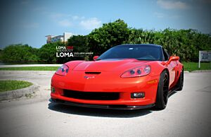 LOMA GT2 C6 Corvette Wide Body Kit 2005-2013