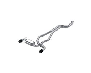 MBRP T304 Stainless Steel 3" Catback Dual Rear w/ Carbon Fiber Tips Exhaust System Toyota Supra 3.0 L