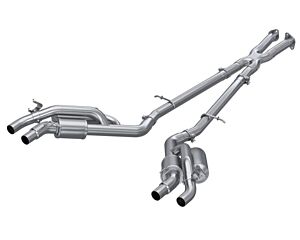 MBRP 2.5" T304 Stainless Quad Outlet Active Catback Exhaust (Kia Stinger 3.3L AWD | RWD 2022)
