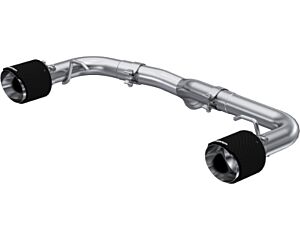 MBRP 2.5" Axleback Dual Split Rear w/ Carbon Fiber Tips (Toyota GR-86 | Subaru BRZ 2022)