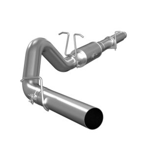 MBRP Catback Exhaust System 4" Single Side Exit No Tip Included Aluminized Steel For (99-04 Ford F-250/350 V-10)