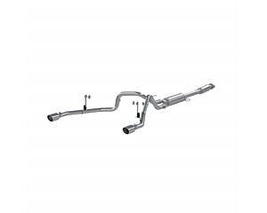 MBRP T409 Stainless Steel 3" Catback 2.5" Dual Split Rear Exhaust System Ford F-150 2021-2022