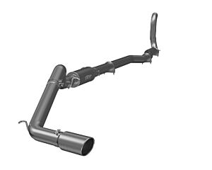 MBRP T409 Stainless Steel 4" Turbo Back Single Side Exit Exhaust (Dodge Ram D250 | D350 Cummins 4WD 1988-1993)