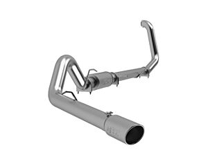 MBRP T409 Stainless Steel 4" Turbo Back Single Side Exit (Ford Excursion 7.3L 1999-2003)
