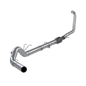 MBRP Aluminized Steel 5" Turbo Back Single Side Exit No Muffler (Ford F-250 | 350 6.0L 2003-2007)