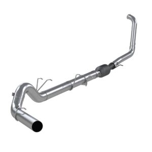 MBRP T409 Stainless Steel 5" Turbo Back Single Side Exit No Muffler (Ford F-250 | 350 6.0L 2003-2007)