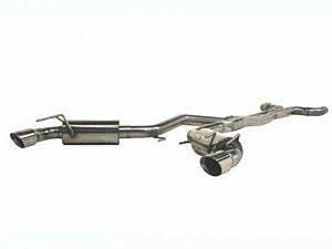 MBRP T409 Stainless Steel 3" Dual Catback w/ Round Tips (Chevrolet Camaro V8 6.2L 6 Speed 2010-2015)